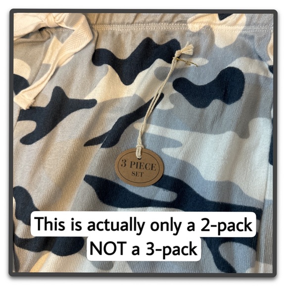 ⚠️?SOLD⚠️8/11/25⚠️2-Pack Born 1 Pairs Joggers & 1 Pair Shorts Set - Picture 5 of 8